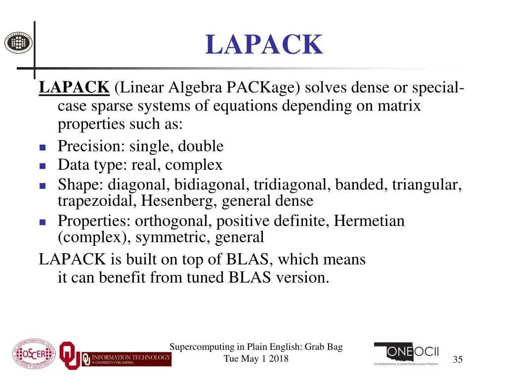 lapack