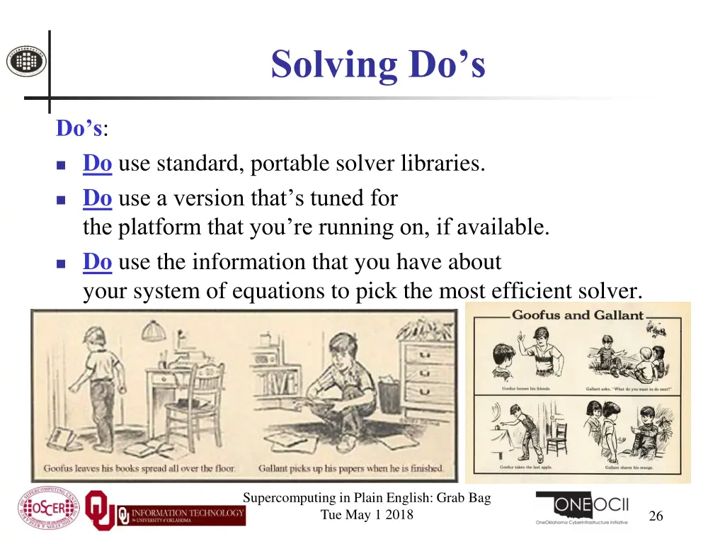 solving do s