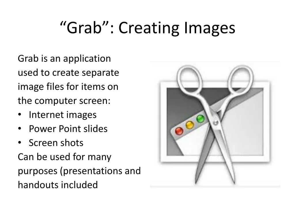 grab creating images