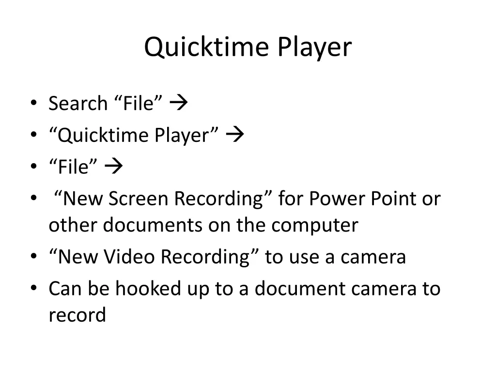 quicktime player 1