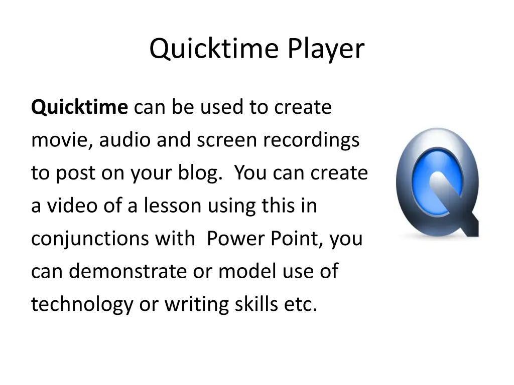 quicktime player