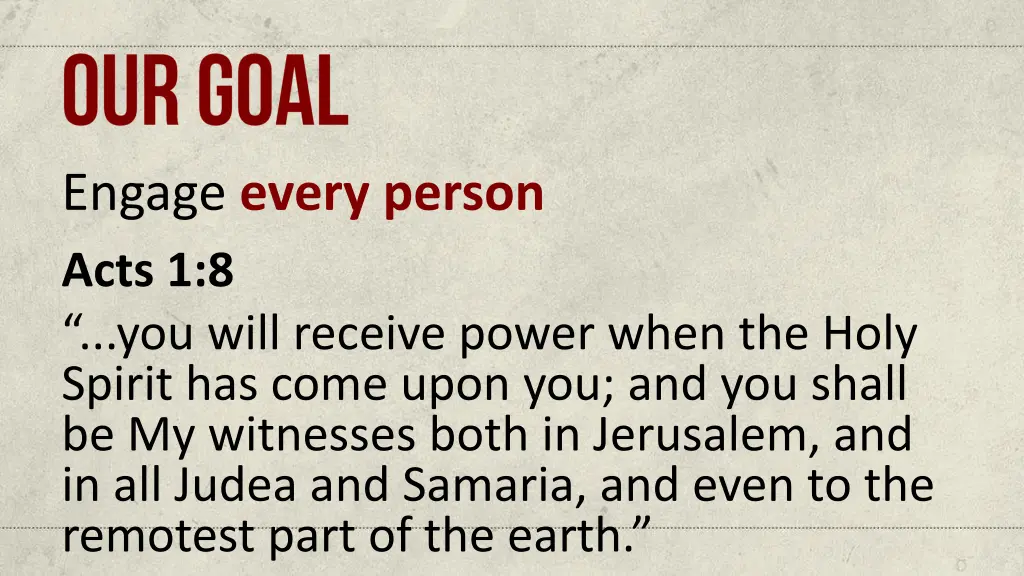 engage every person acts 1 8 you will receive