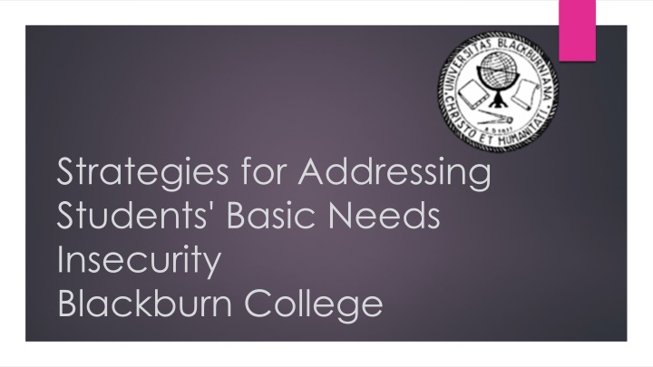 strategies for addressing students basic needs