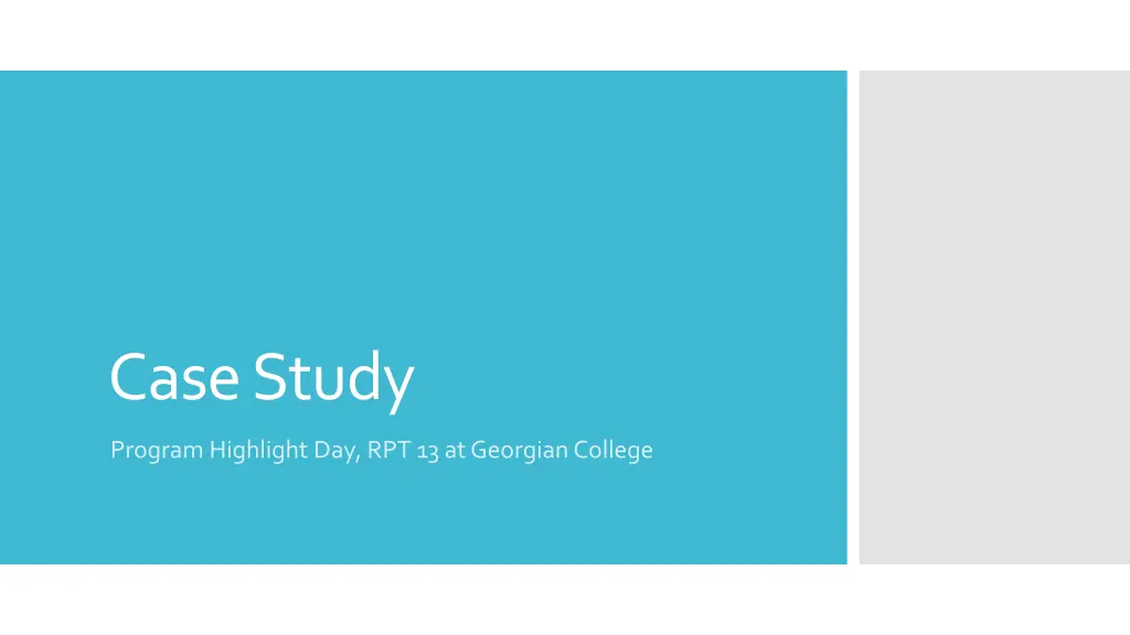 case study