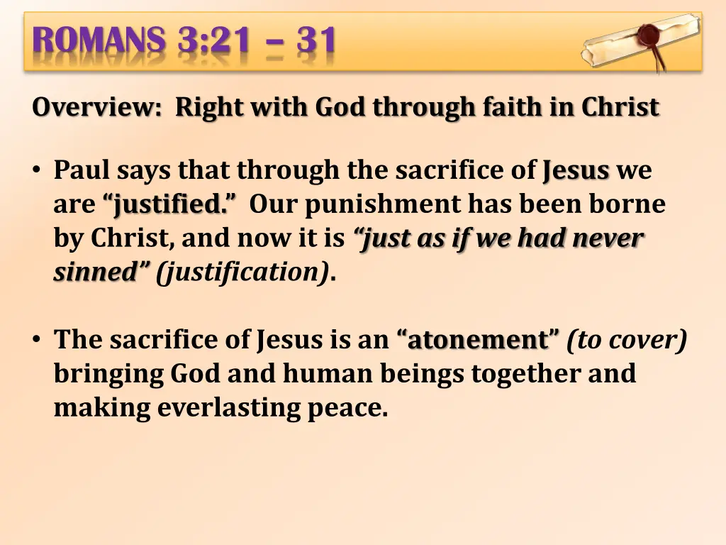 romans 3 21 31 3