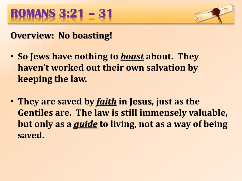 romans 3 21 31 4
