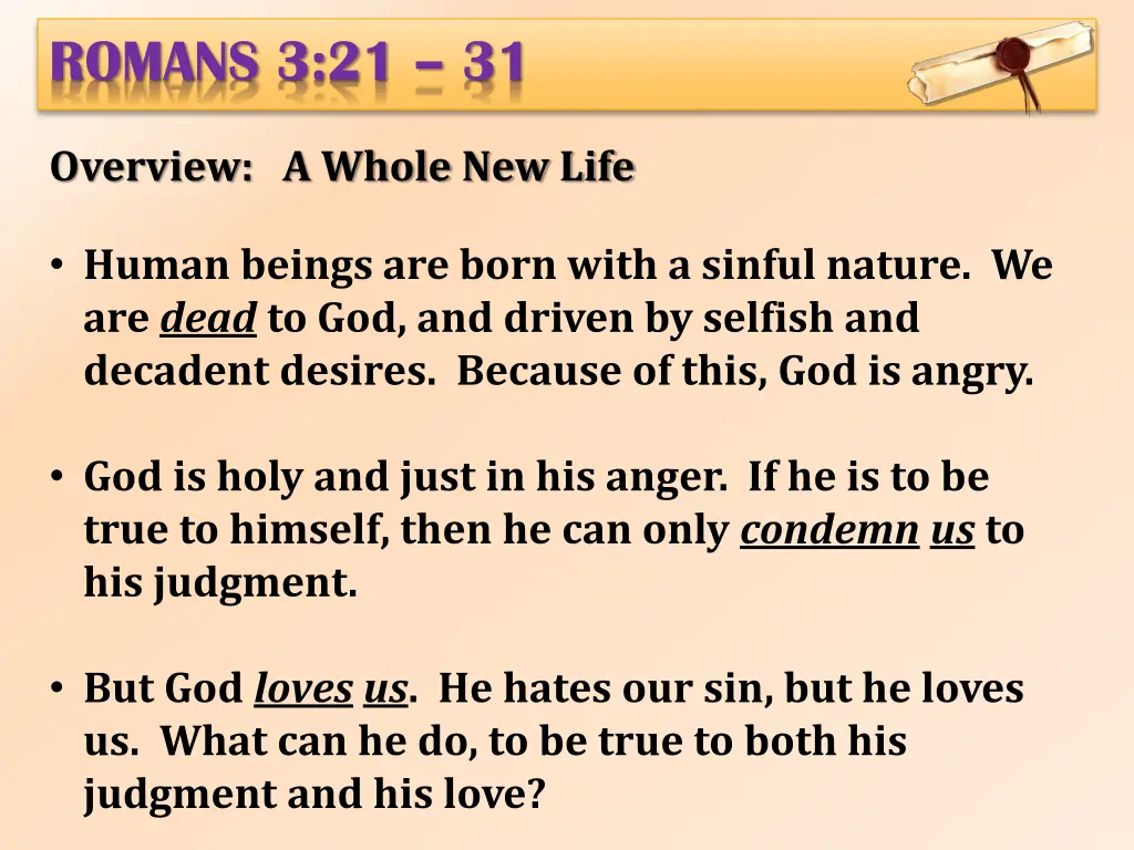 romans 3 21 31 5