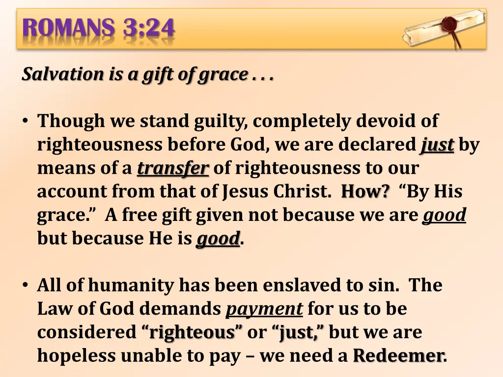 romans 3 24 3