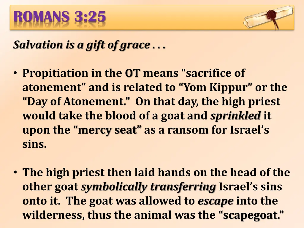romans 3 25 1