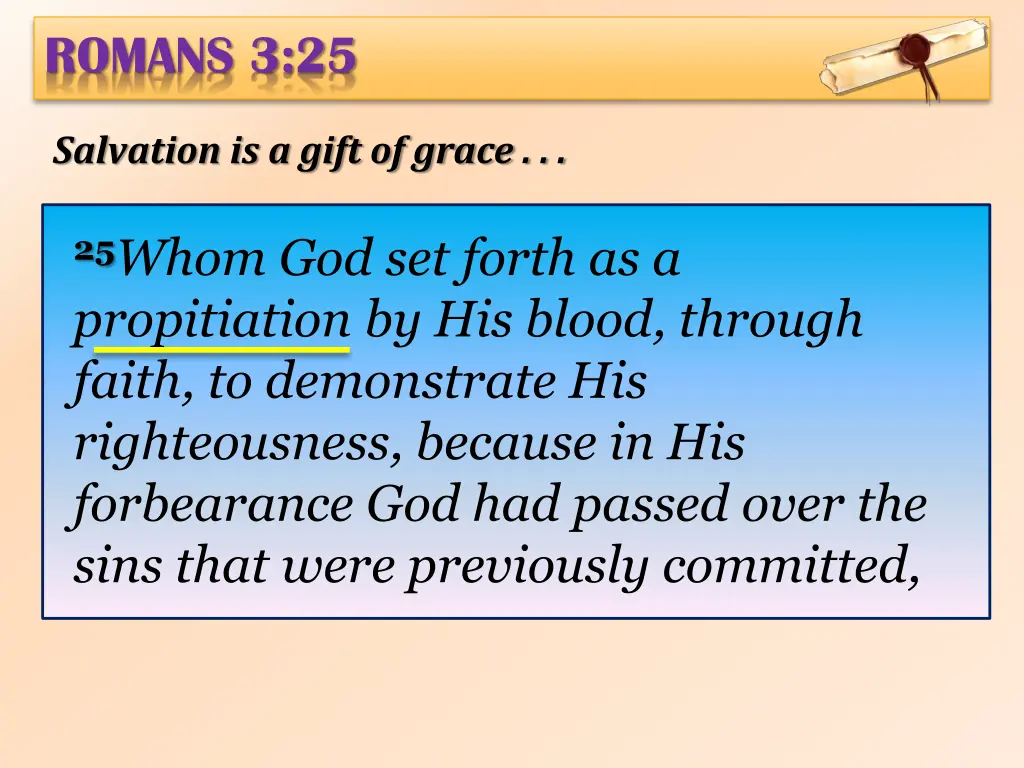 romans 3 25