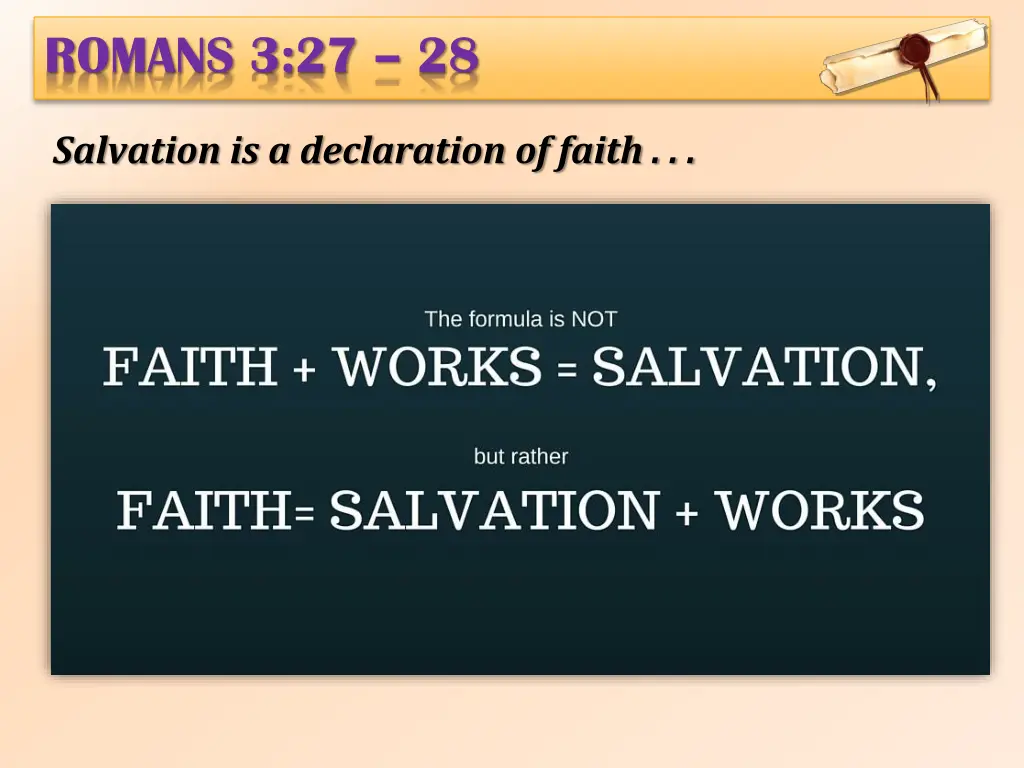 romans 3 27 28 2