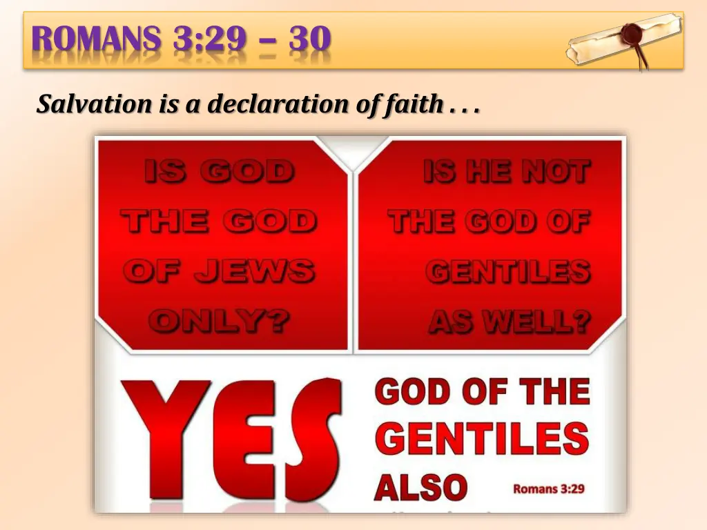 romans 3 29 30 3