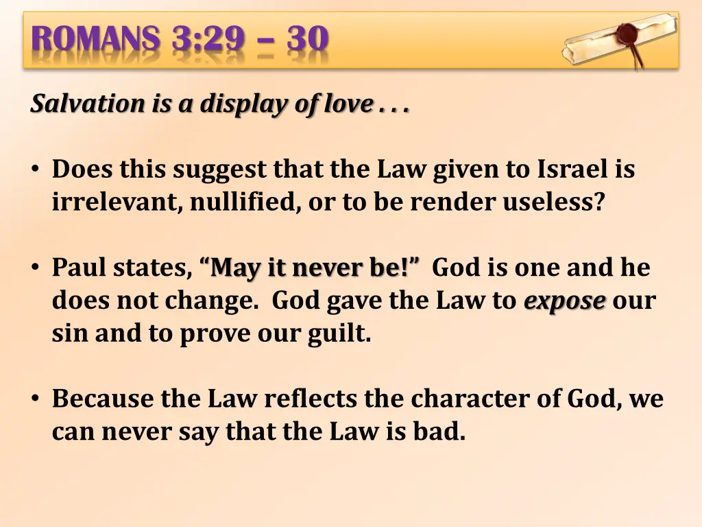 romans 3 29 30 4