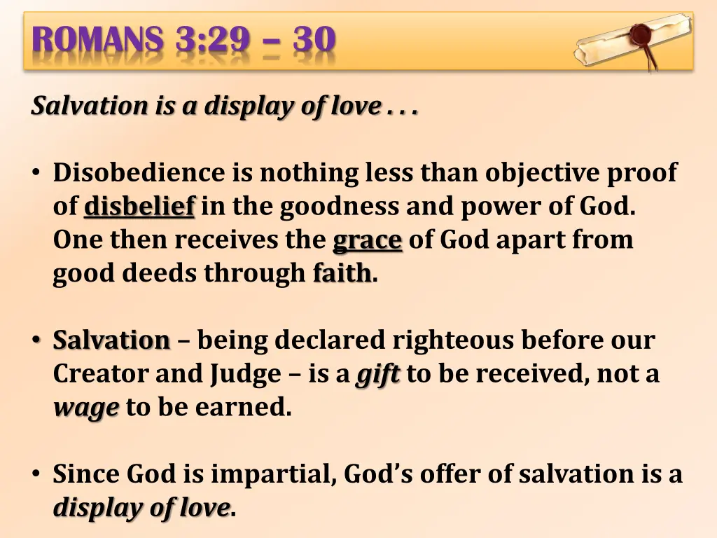 romans 3 29 30 5