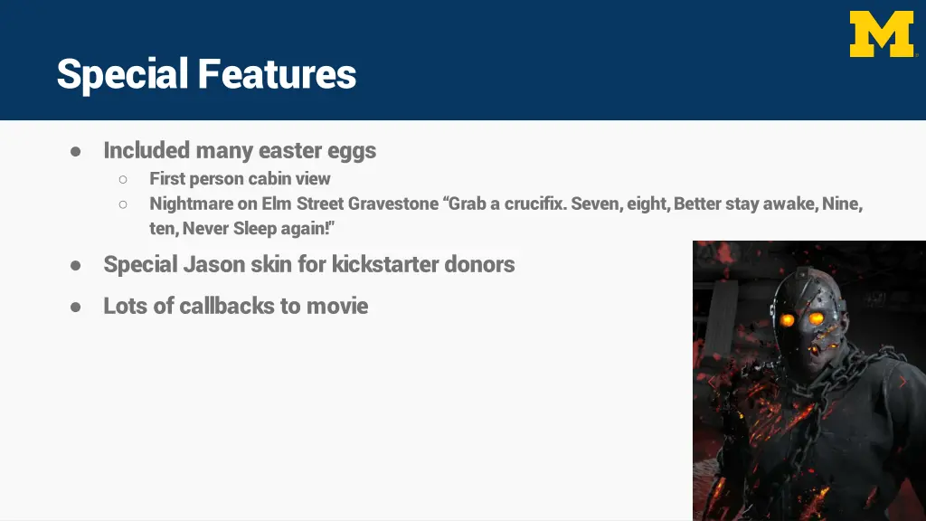 special features