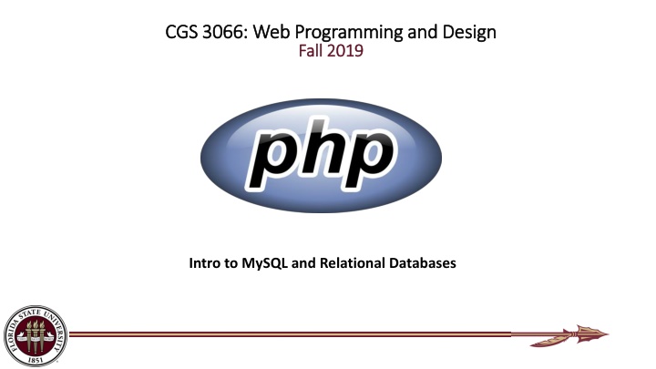cgs 3066 web programming and design cgs 3066