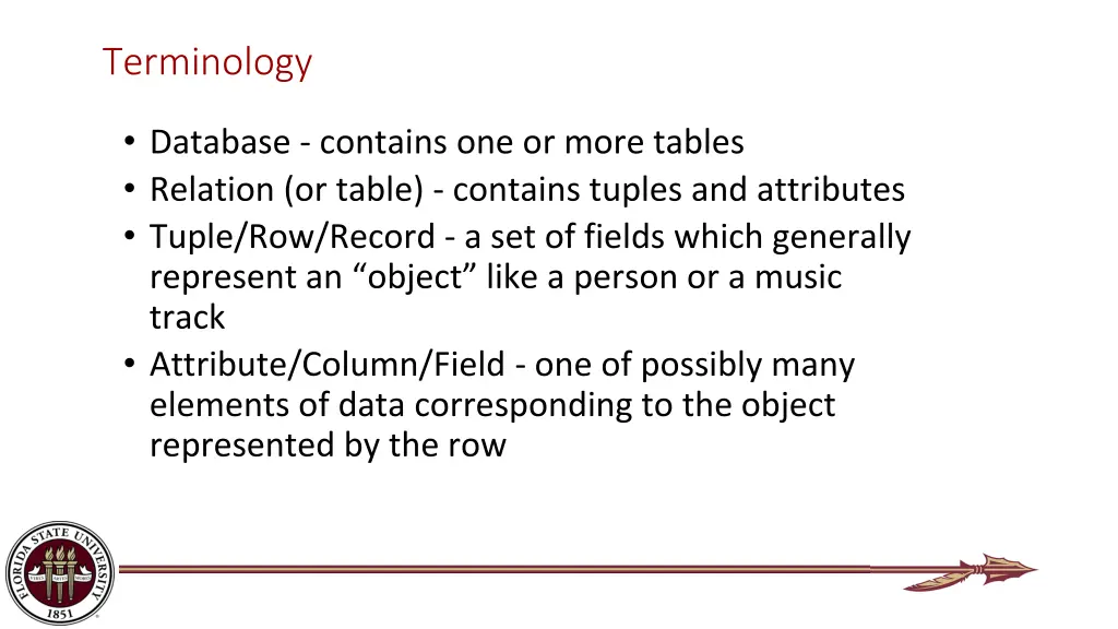 terminology