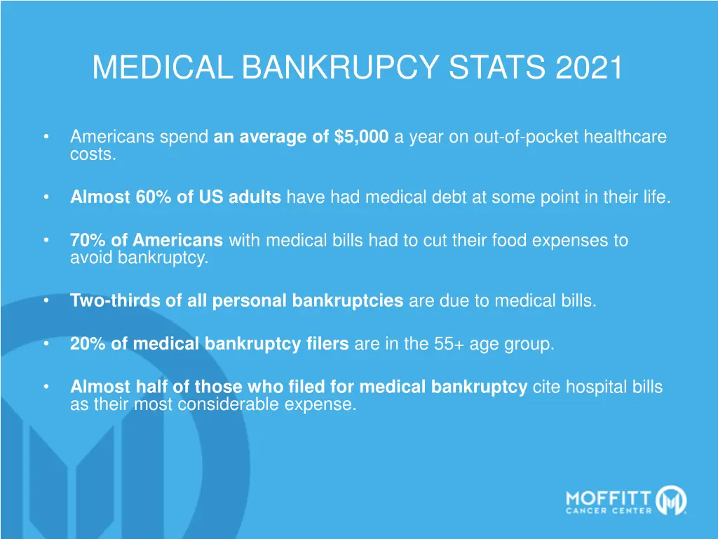 medical bankrupcy stats 2021