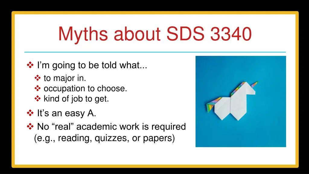 myths about sds 3340