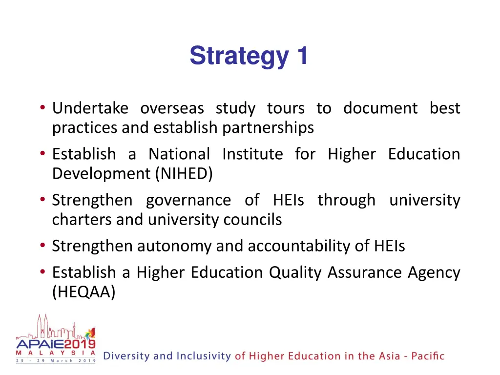 strategy 1