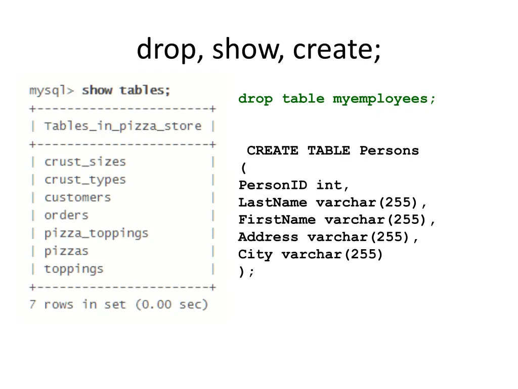 drop show create