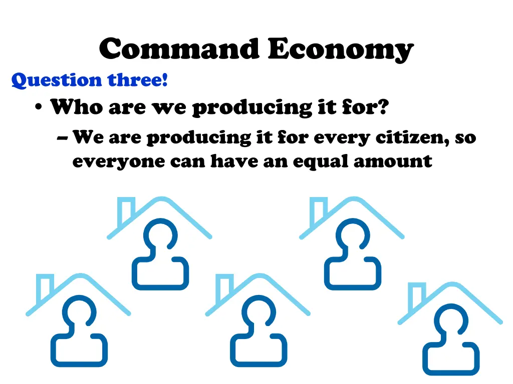 command economy question three