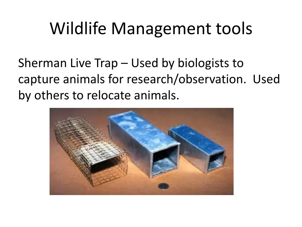 wildlife management tools 9