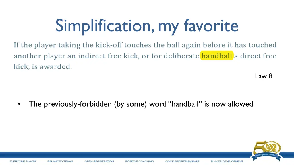 simplification my favorite