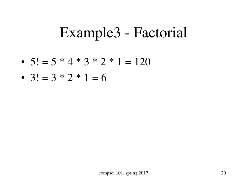 example3 factorial
