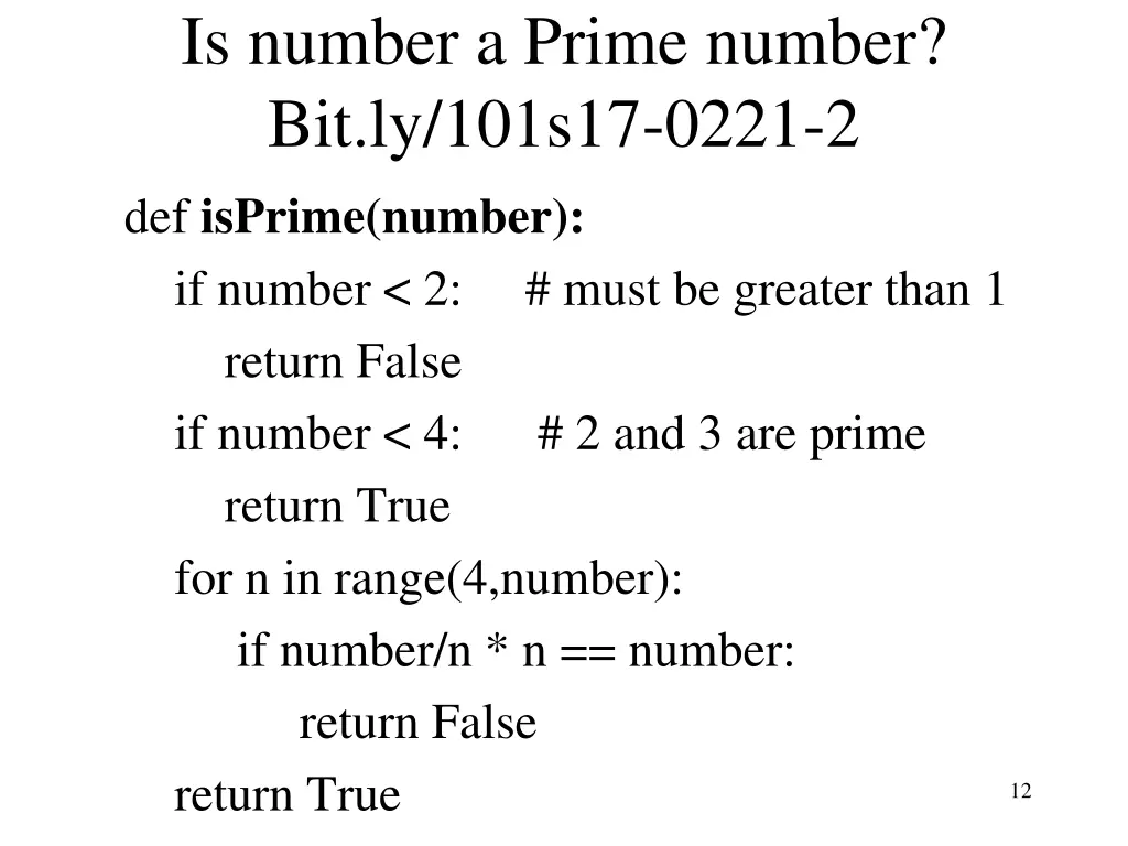 is number a prime number bit ly 101s17 0221