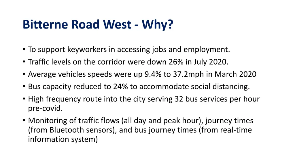 bitterne road west why