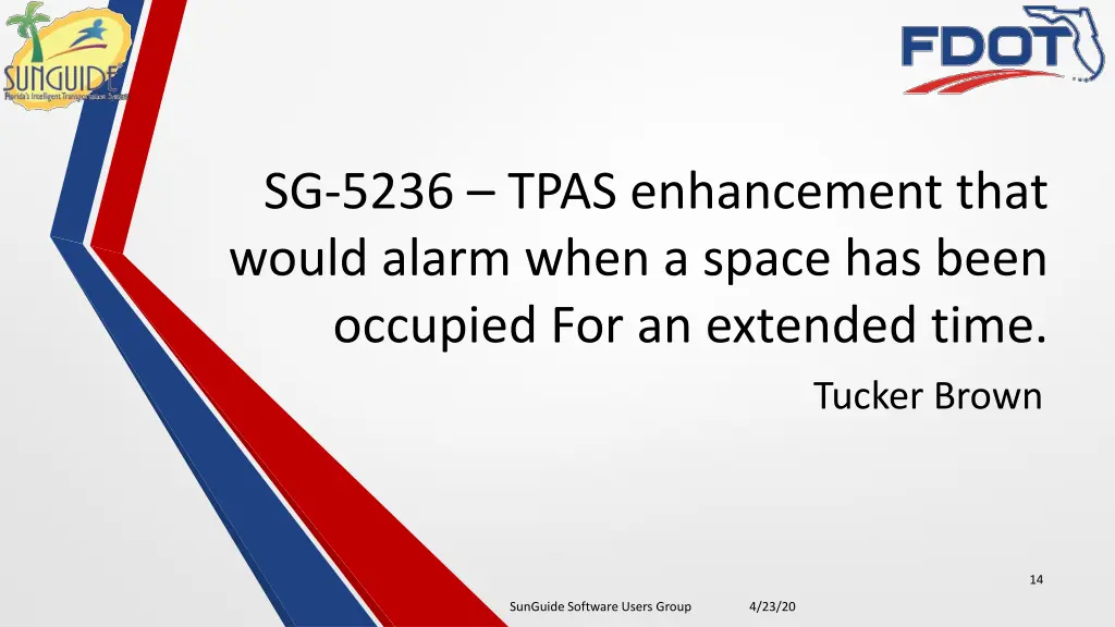 sg 5236 tpas enhancement that would alarm when
