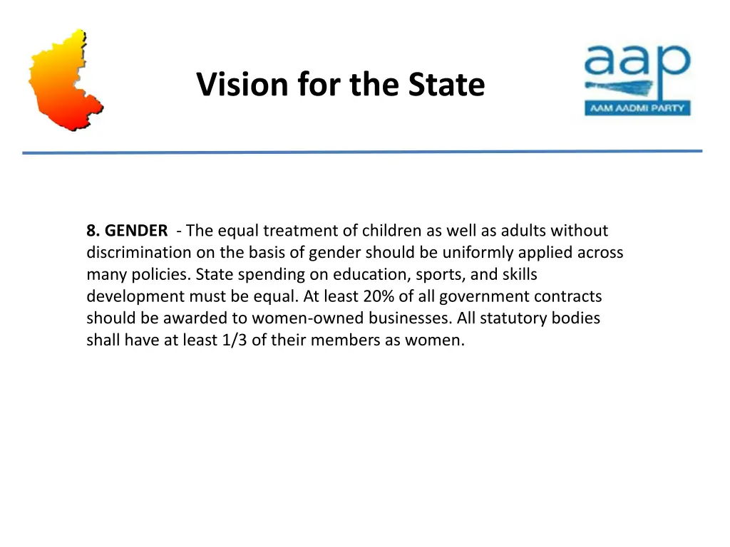 vision for the state 4