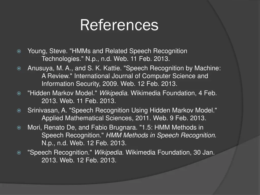 references 1