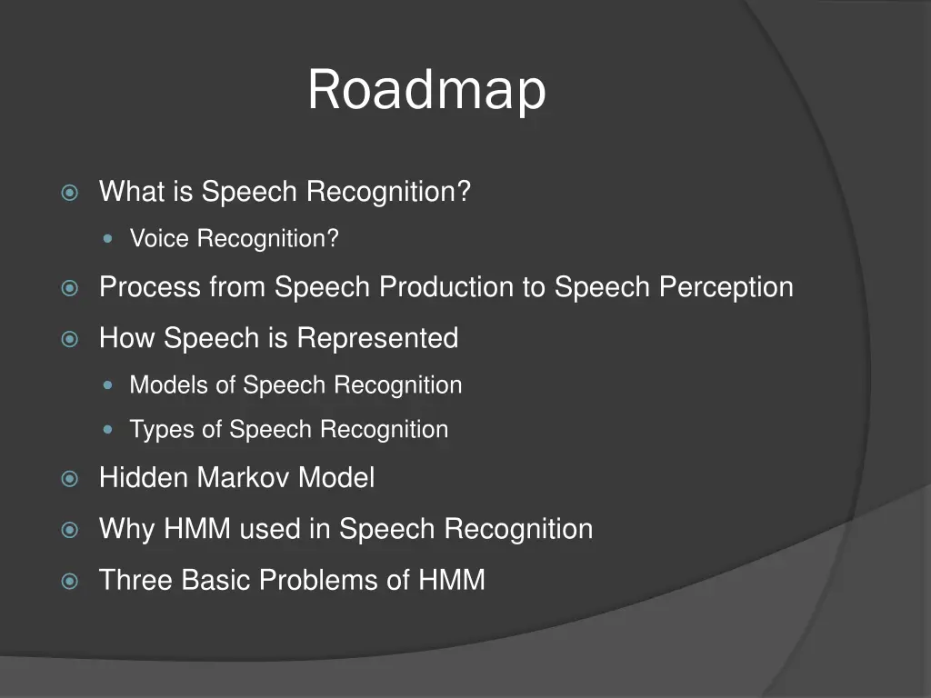 roadmap