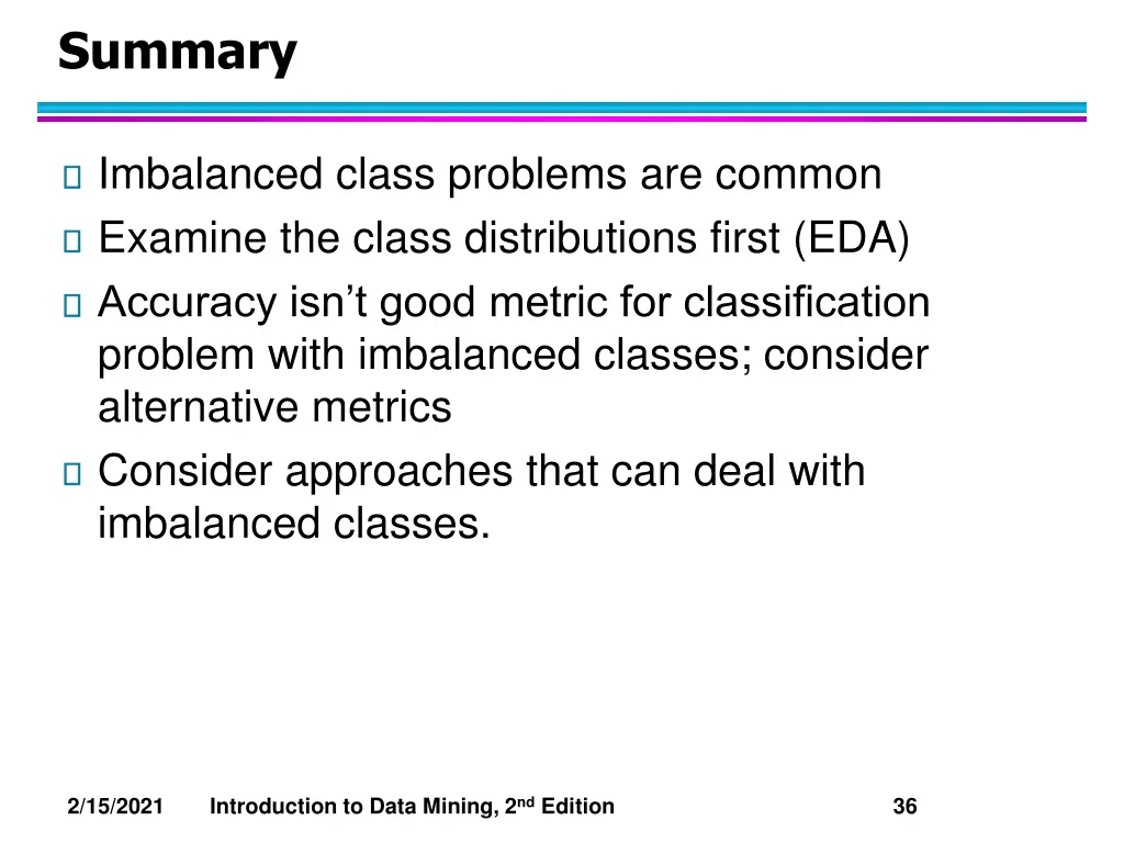 summary