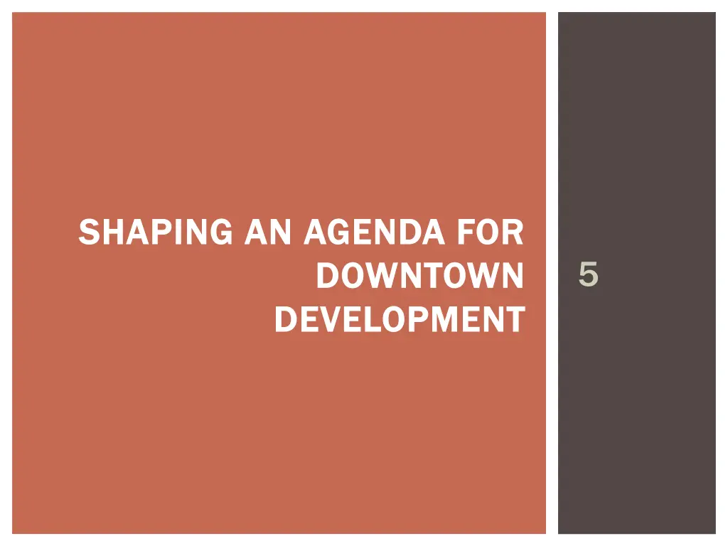 shaping an agenda for shaping an agenda for