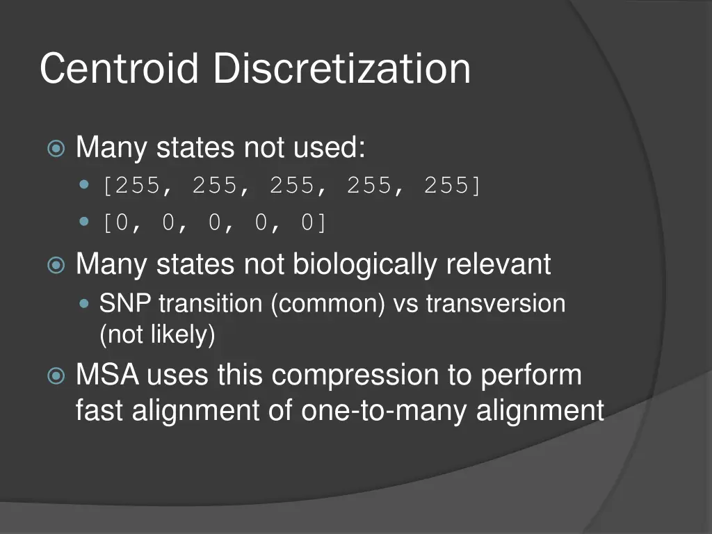 centroid discretization