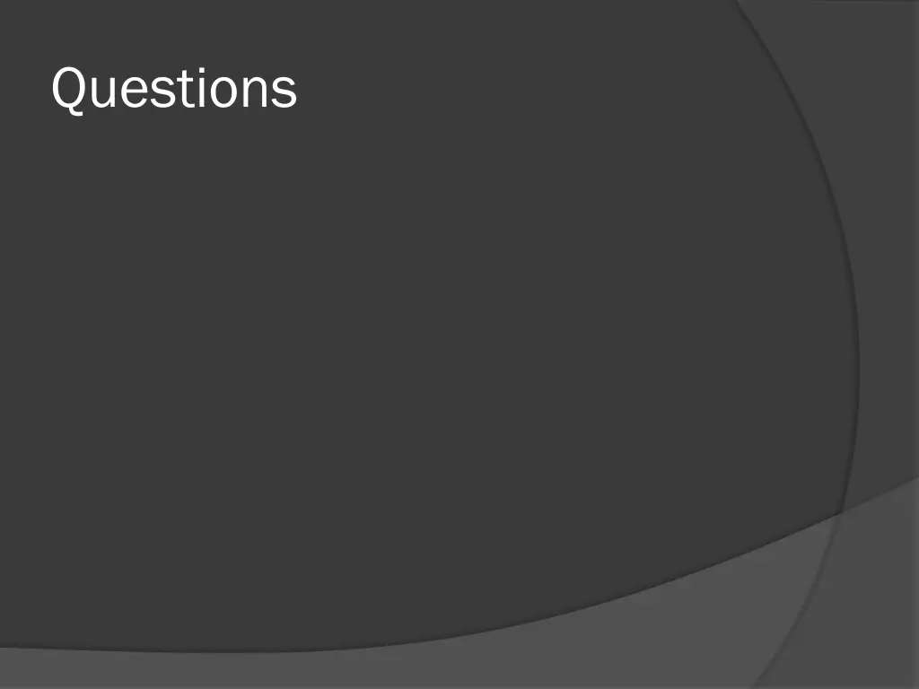 questions