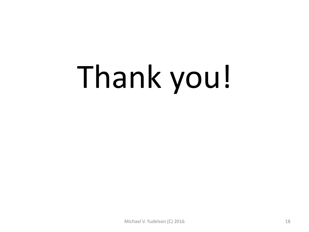 thank you