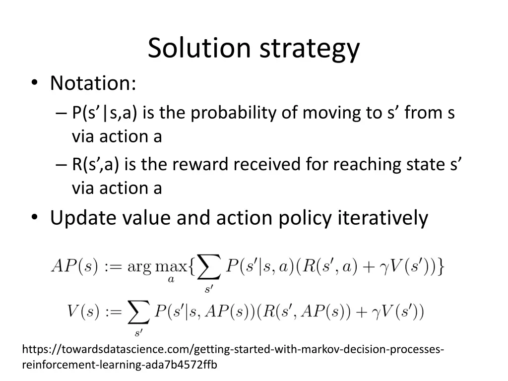 solution strategy