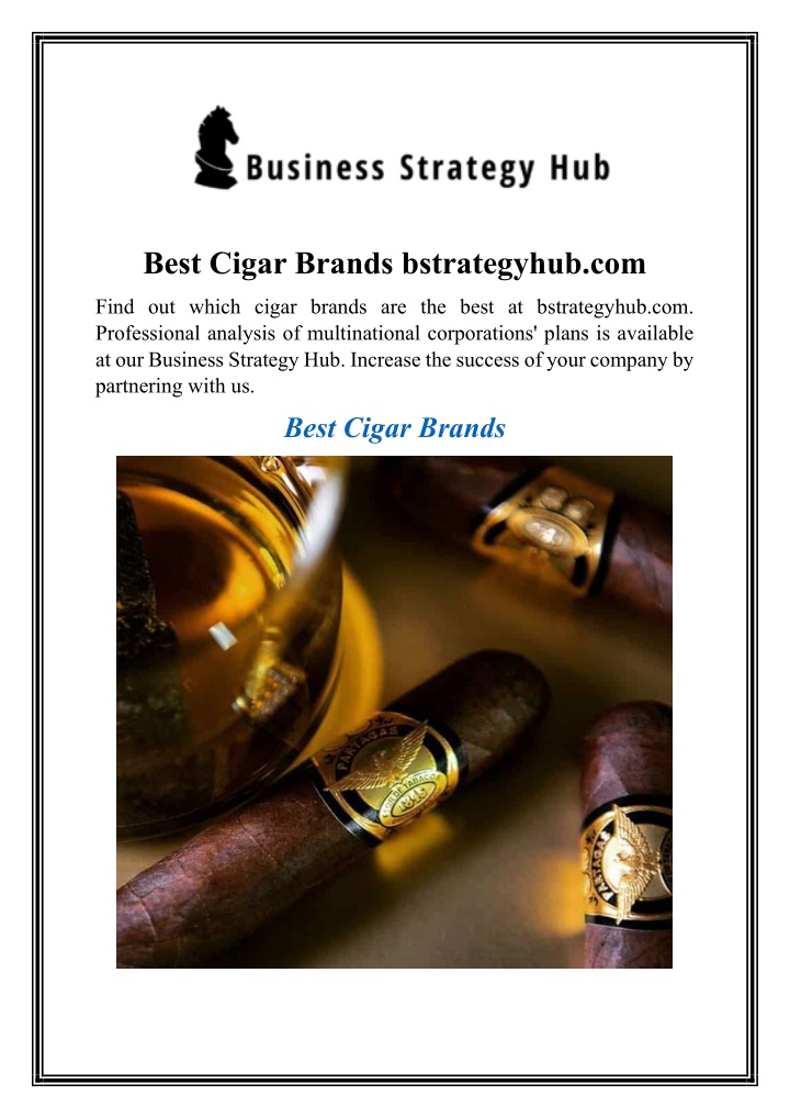 best cigar brands bstrategyhub com