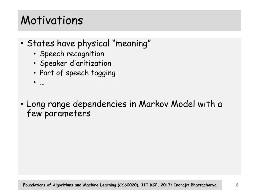 motivations