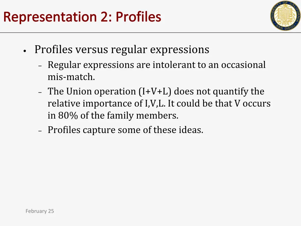 representation 2 profiles