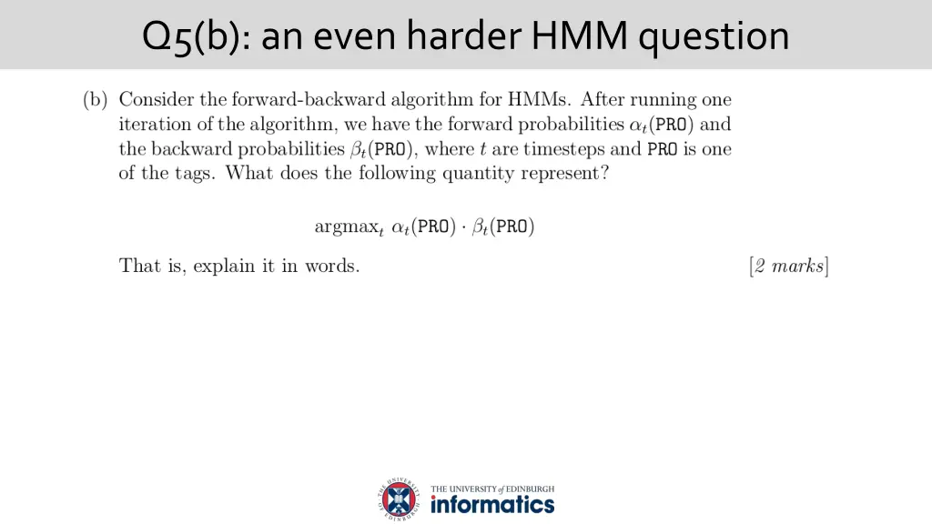 q5 b an even harder hmm question