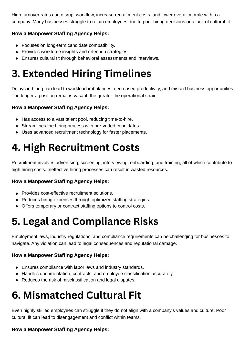 high turnover rates can disrupt workflow increase