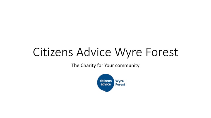 citizens advice wyre forest