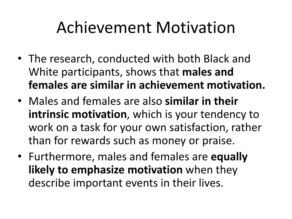 achievement motivation 1