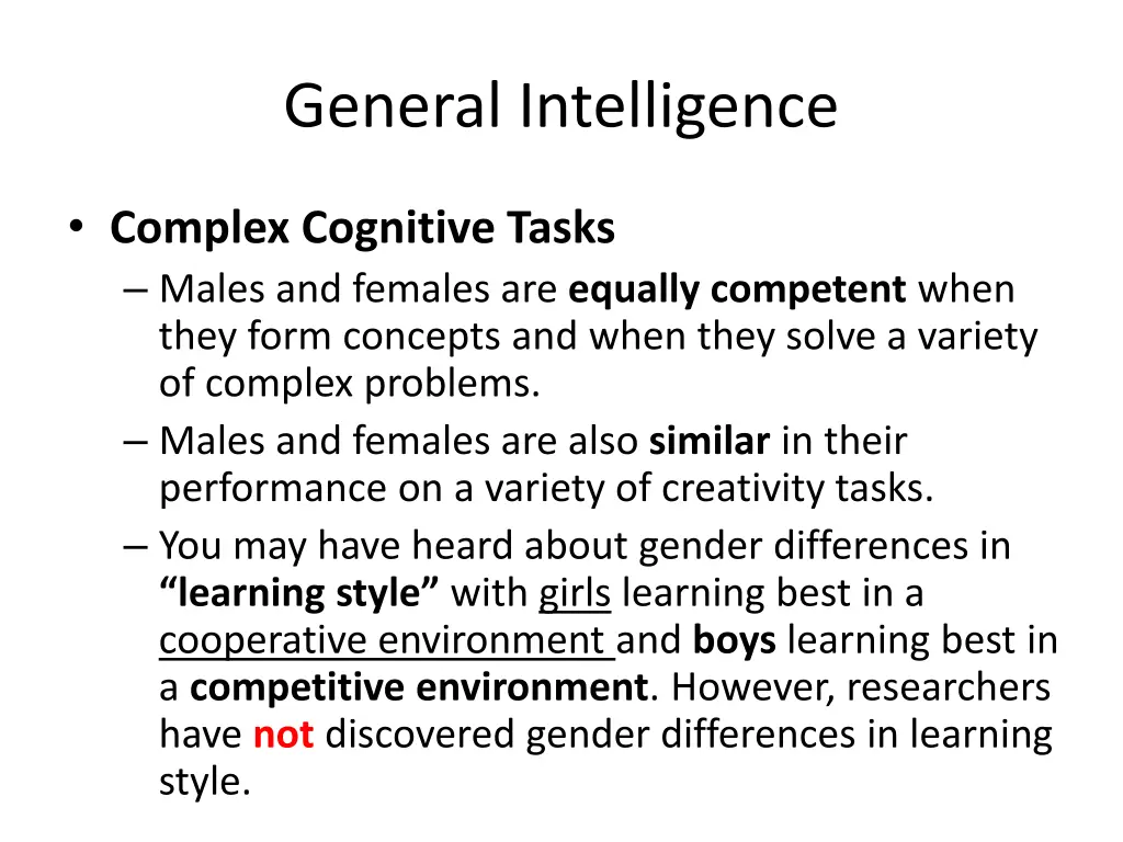 general intelligence 1