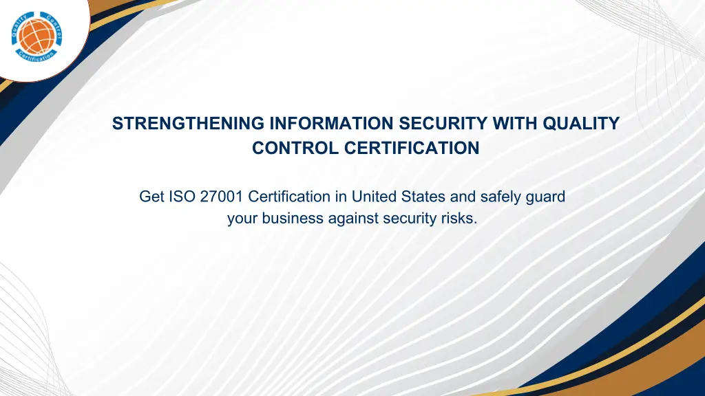 strengthening information security with quality